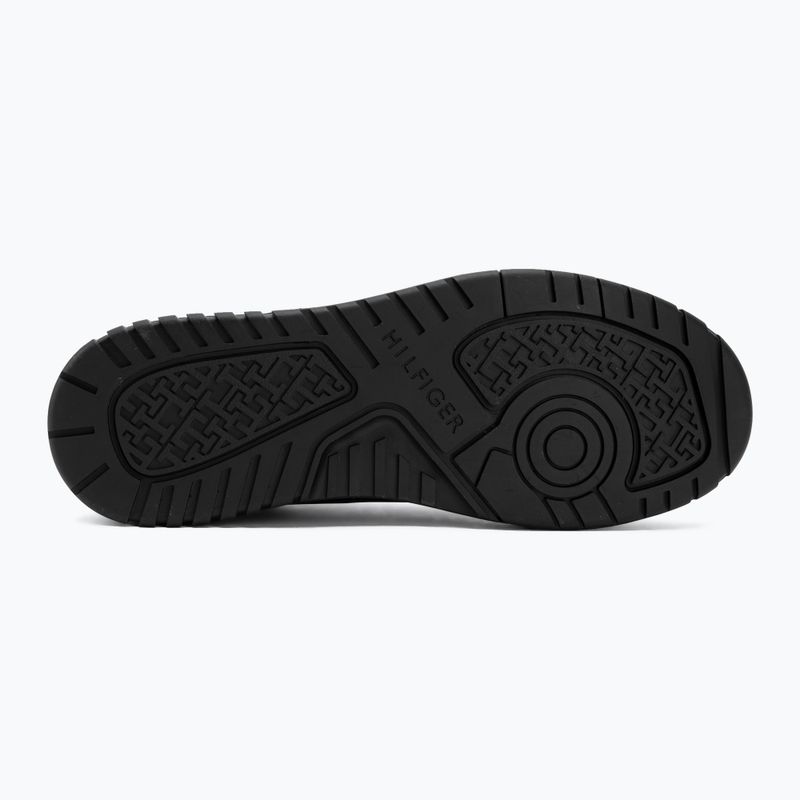 Buty męskie Tommy Hilfiger Basket Core Leather black 4