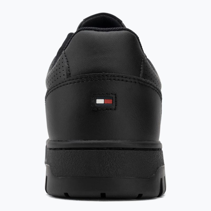 Buty męskie Tommy Hilfiger Basket Core Leather black 6
