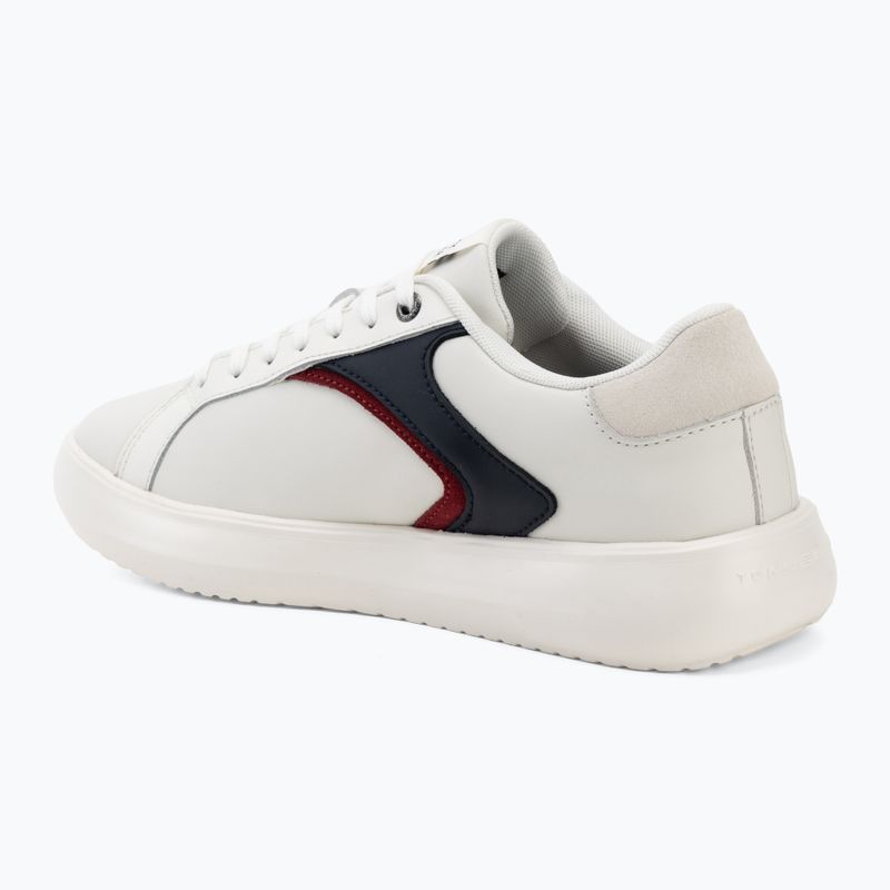 Buty męskie Tommy Hilfiger Modern Lightcup Leather rwb 3