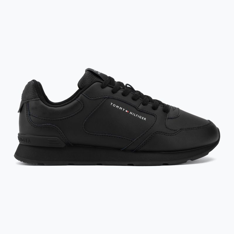 Buty męskie Tommy Hilfiger Light Eva Runner Leather black 2