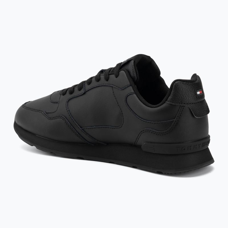 Buty męskie Tommy Hilfiger Light Eva Runner Leather black 3