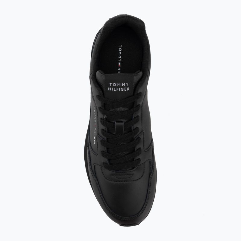 Buty męskie Tommy Hilfiger Light Eva Runner Leather black 5