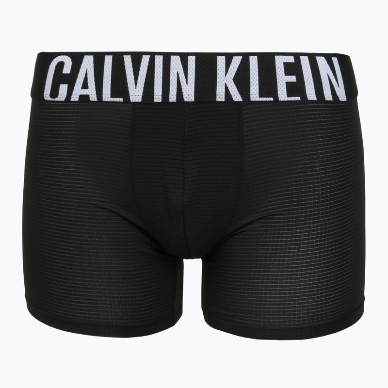 Bokserki męskie Calvin Klein LV00NB4665 Boxer Brief black/olive night/orange frosting 5