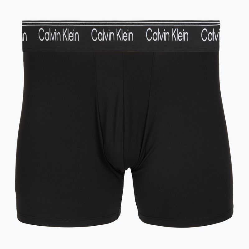 Bokserki męskie Calvin Klein LV00NB4410 Brief black w/bronze flash wb/black/oliv 4