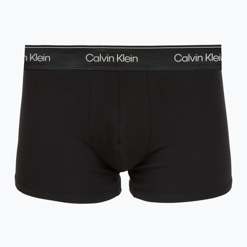 Bokserki męskie Calvin Klein LV00NB4575 Trunk black/brown cork/river sand 2