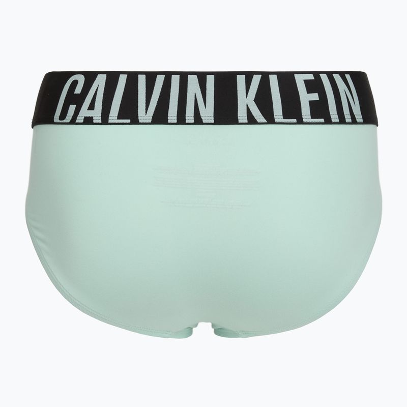 Slipy męskie Calvin Klein 000NB3610A Hip Brief black/goji berry/aqua blue 5