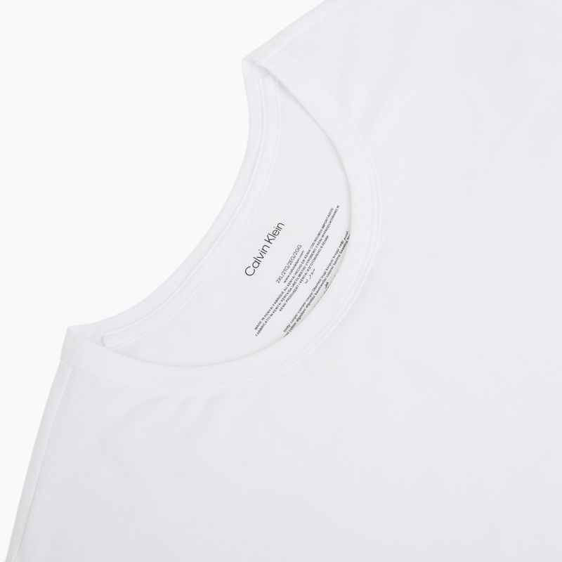Koszulka męska Calvin Klein LV00NB4185 Crew Neck black w/ white emb/white w/ black e 6