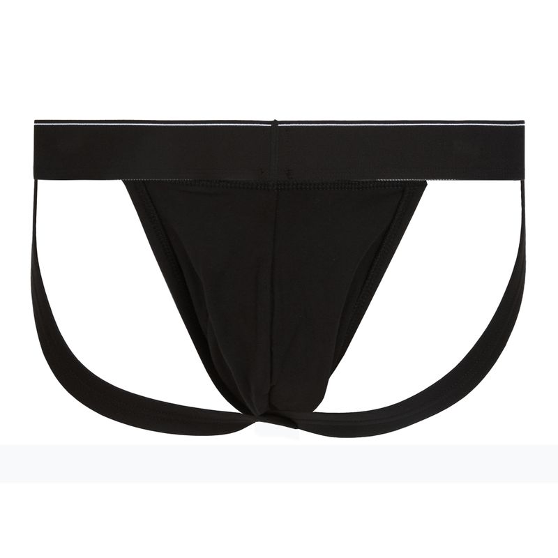 Slipy męskie Calvin Klein LV00NB4644 Jock Strap black bodies w/ granite gray/poseid 5