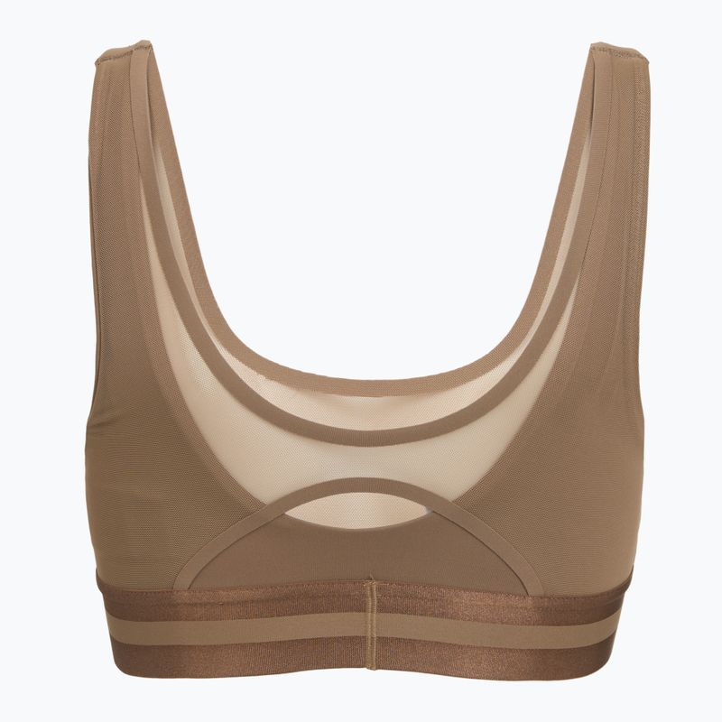 Biustonosz Calvin Klein LVGWF6K106 Icon Shine Low Support shitake 2