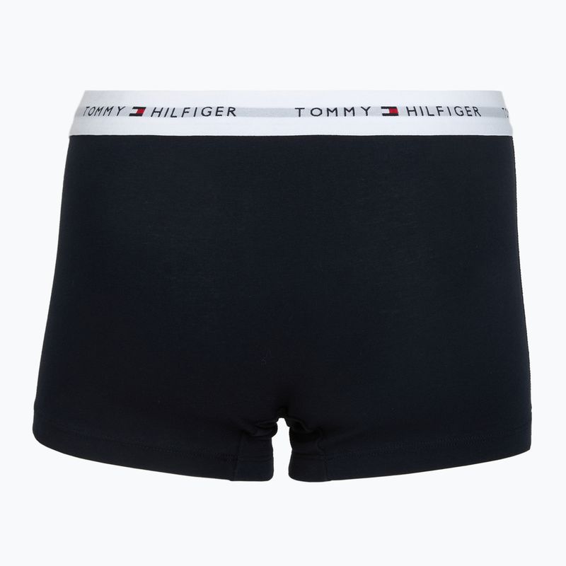Bokserki męskie Tommy Hilfiger Trunk WB 3 pack nb//white/orna green/utility olive 5