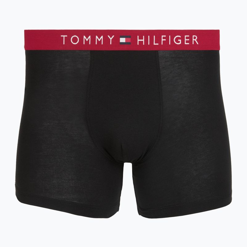 Bokserki męskie Tommy Hilfiger Boxer Brief medium red/rasp juice/burgundy 3