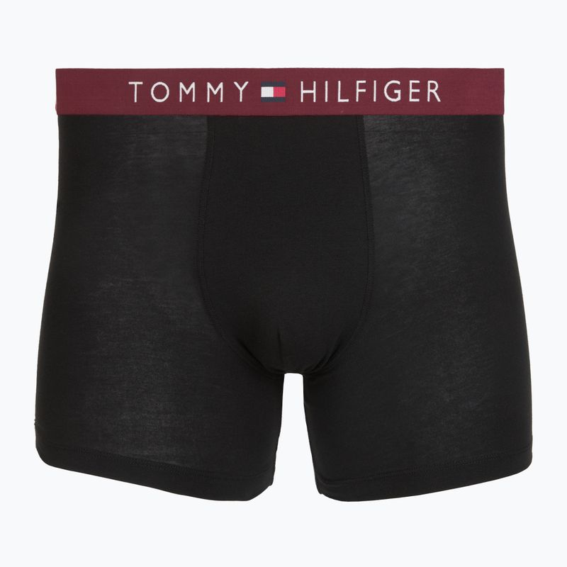 Bokserki męskie Tommy Hilfiger Boxer Brief medium red/rasp juice/burgundy 4