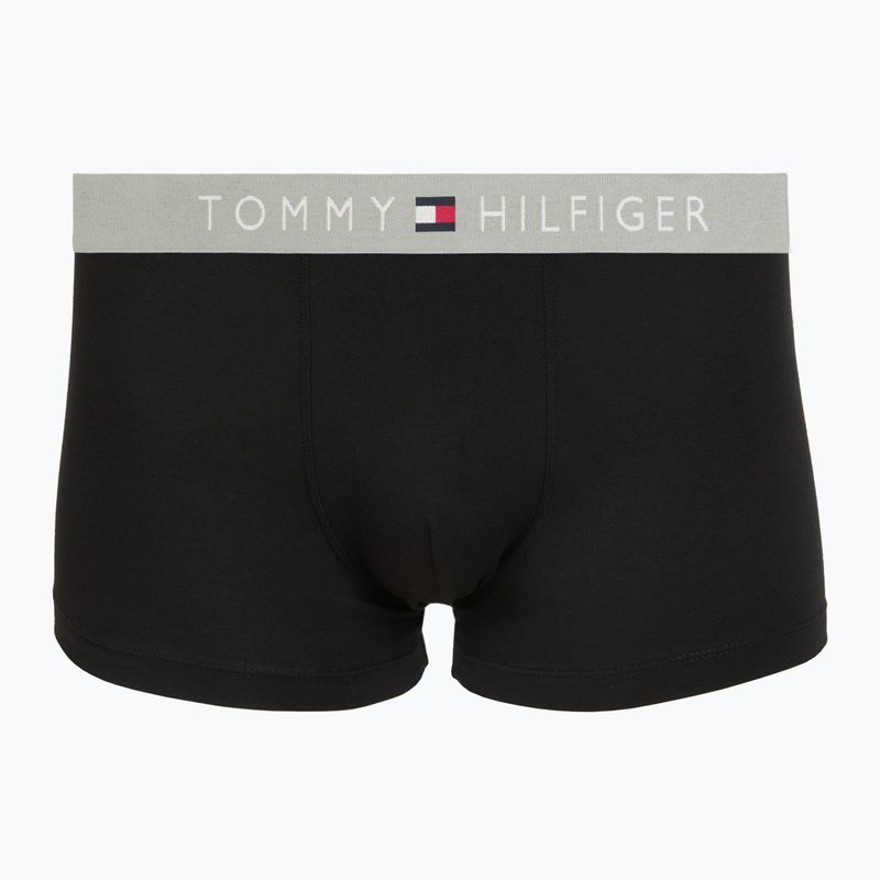 Bokserki męskie Tommy Hilfiger Trunk black/ant silver/ves blue/opu bl/haz te 3