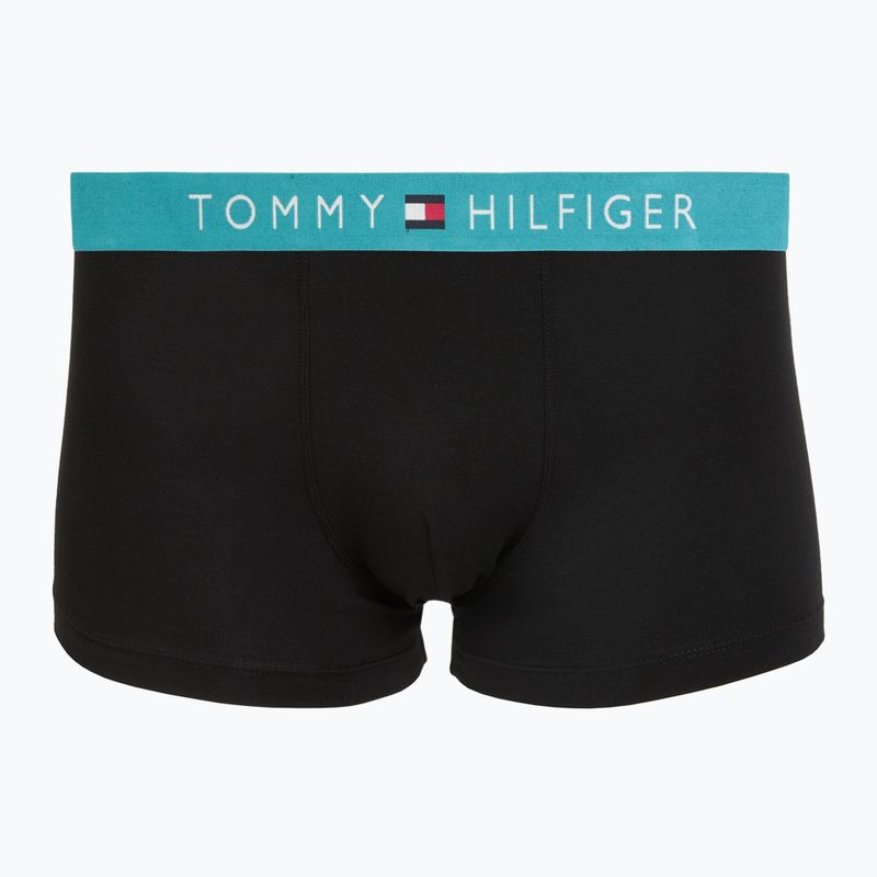 Bokserki męskie Tommy Hilfiger Trunk black/ant silver/ves blue/opu bl/haz te 4
