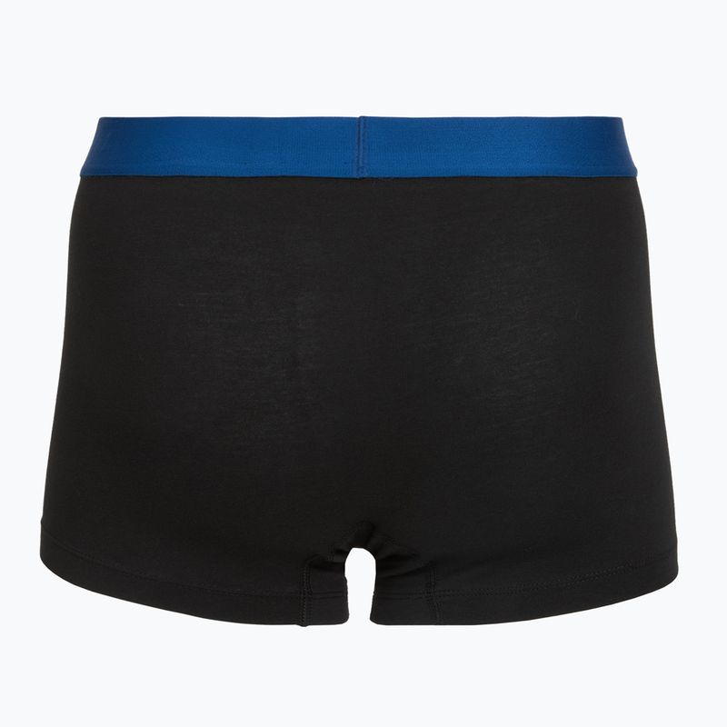 Bokserki męskie Tommy Hilfiger Trunk black/ant silver/ves blue/opu bl/haz te 7