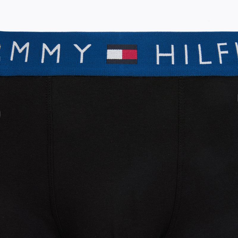 Bokserki męskie Tommy Hilfiger Trunk black/ant silver/ves blue/opu bl/haz te 8