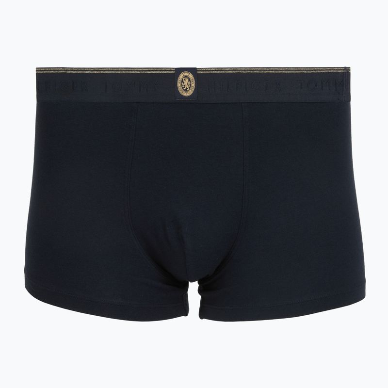 Bokserki męskie Tommy Hilfiger Trunk 3 pack navy blue/nocturnal green/burgundy 4