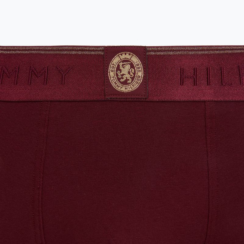 Bokserki męskie Tommy Hilfiger Trunk 3 pack navy blue/nocturnal green/burgundy 6
