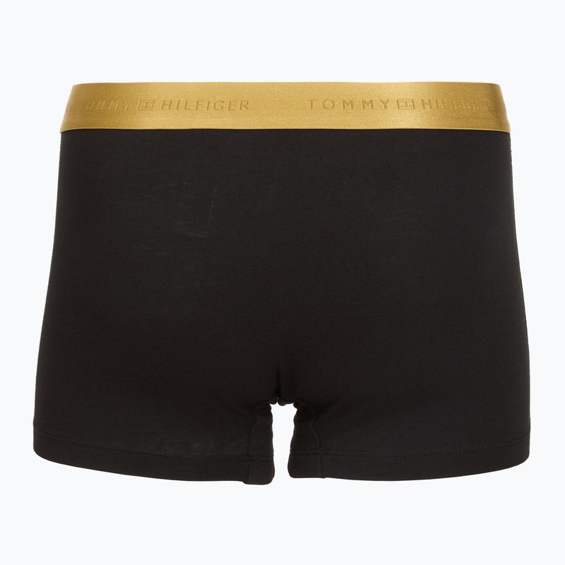 Bokserki męskie Tommy Hilfiger Trunk Metallic black/gold/gold 5