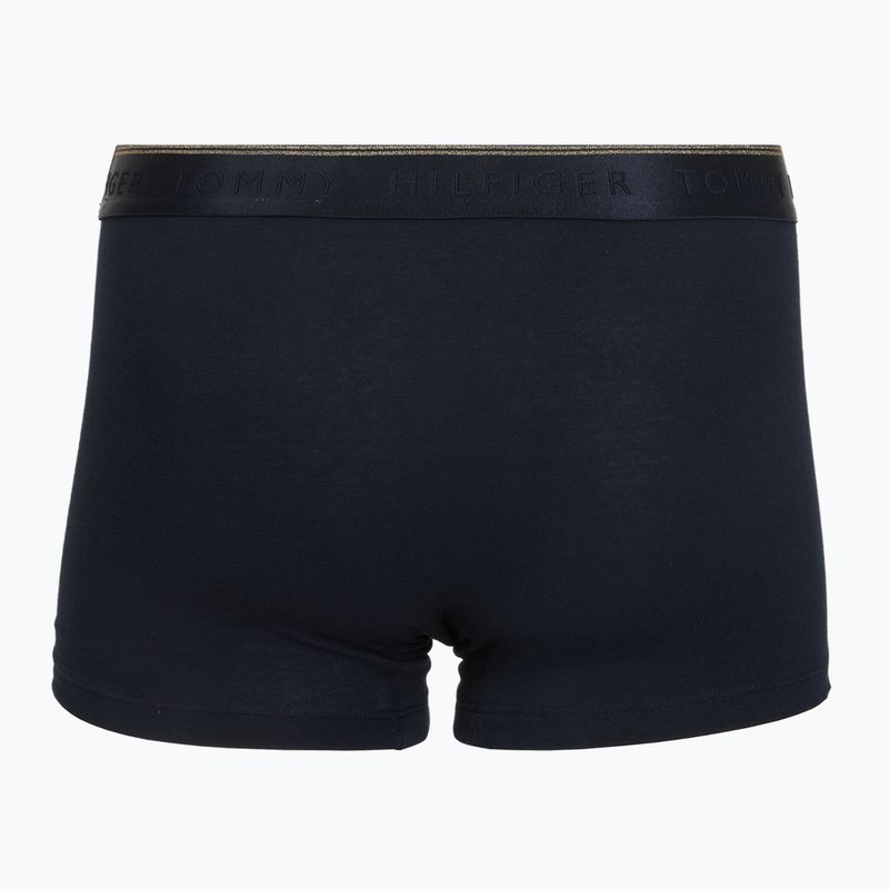 Bokserki męskie Tommy Hilfiger Trunk 3 pack navy blue/navy blue/navy blue 2
