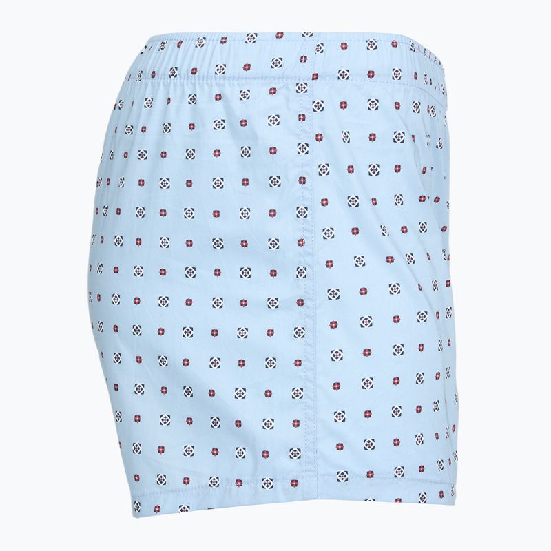 Bokserki męskie Tommy Hilfiger Woven Boxer Print 3 pack rwb foulard/med red/rwb w chck 6