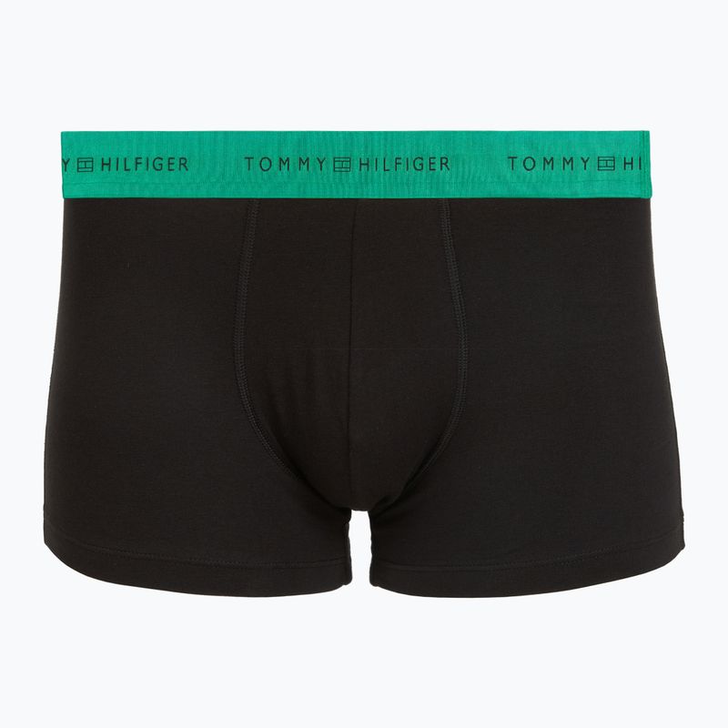 Bokserki męskie Tommy Hilfiger Trunk Metallic gold/burgundy/green 3