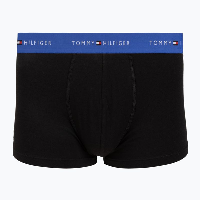 Bokserki męskie Tommy Hilfiger Trunk WB 5 pack black/fr red/bon pk/als green/no blue 4