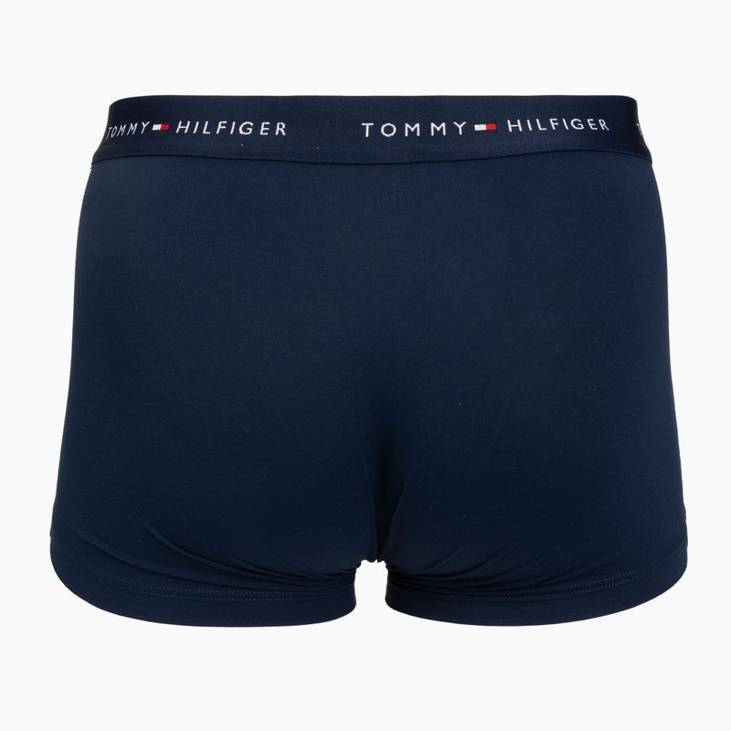 Bokserki męskie Tommy Hilfiger Trunk carbon navy/carbon navy/carbon navy 3