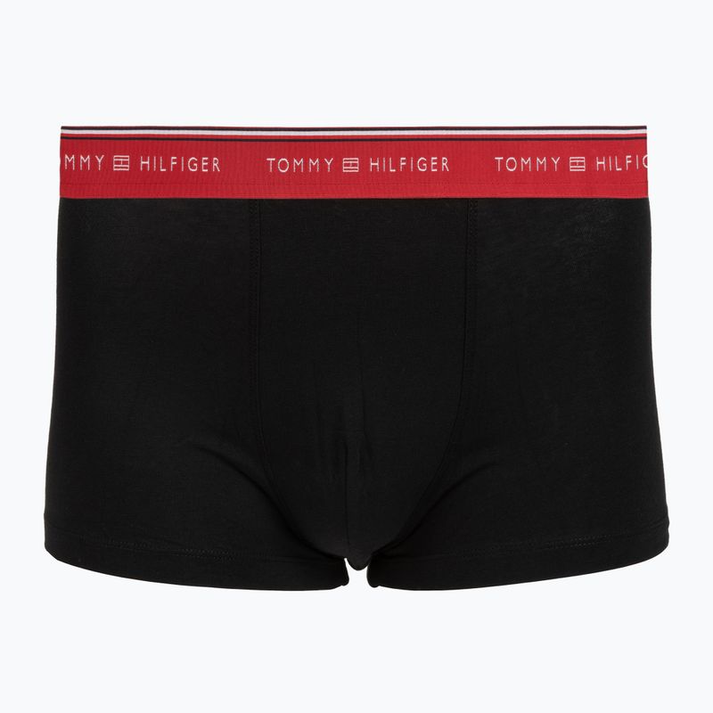 Bokserki męskie Tommy Hilfiger Trunk fire red/burgundy/medium red 3