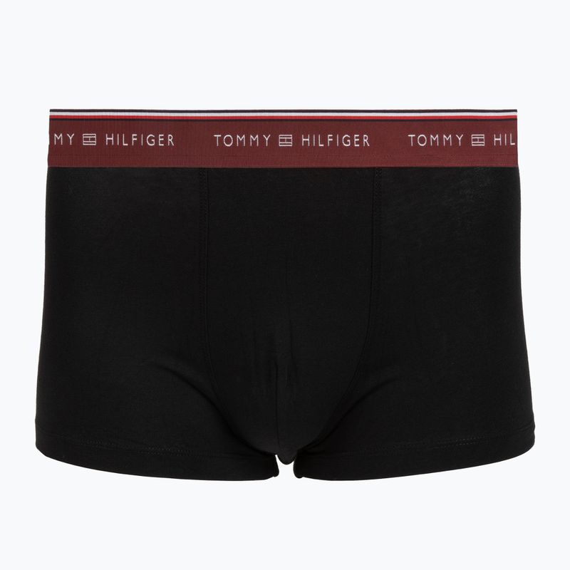 Bokserki męskie Tommy Hilfiger Trunk fire red/burgundy/medium red 4