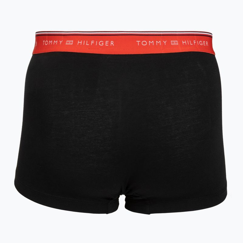 Bokserki męskie Tommy Hilfiger Trunk fire red/burgundy/medium red 5