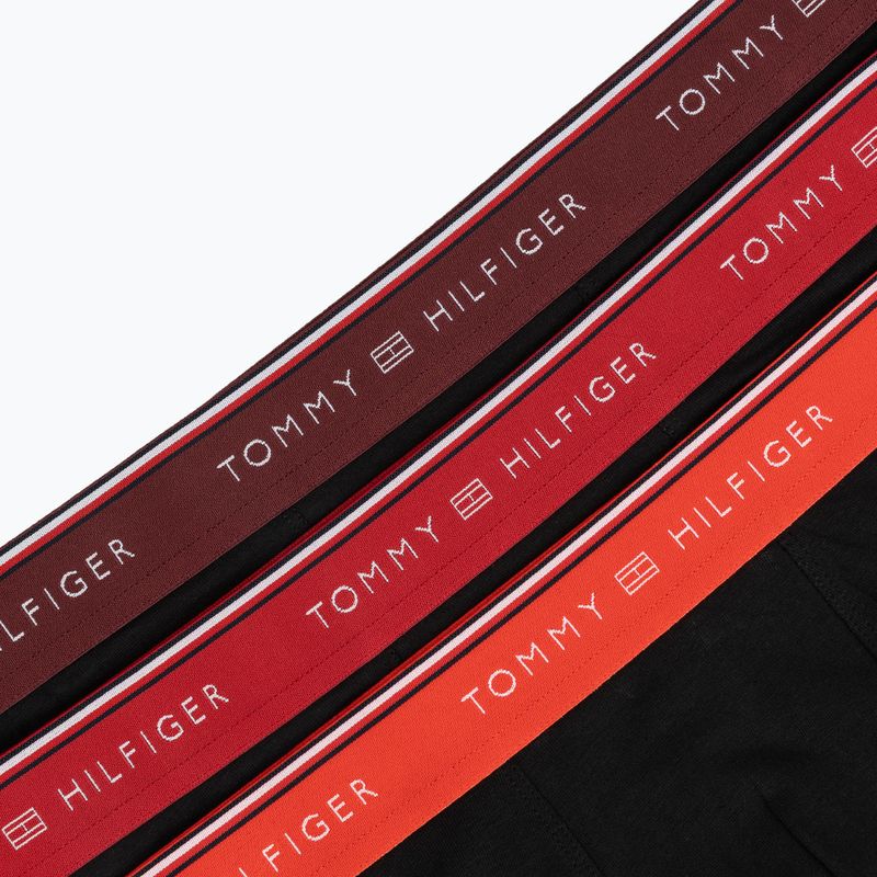 Bokserki męskie Tommy Hilfiger Trunk fire red/burgundy/medium red 6