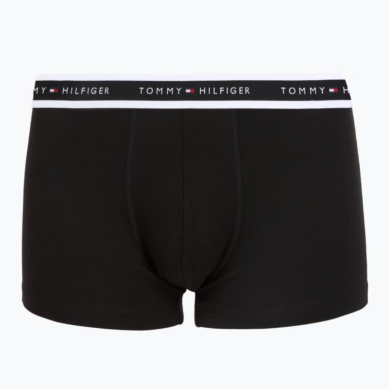 Bokserki męskie Tommy Hilfiger Trunk black/black/black 2