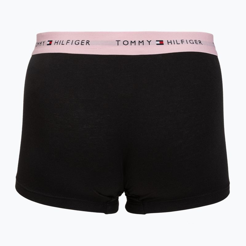 Bokserki męskie Tommy Hilfiger Trunk WB 3 pack utility sage/black/bonita pink 5