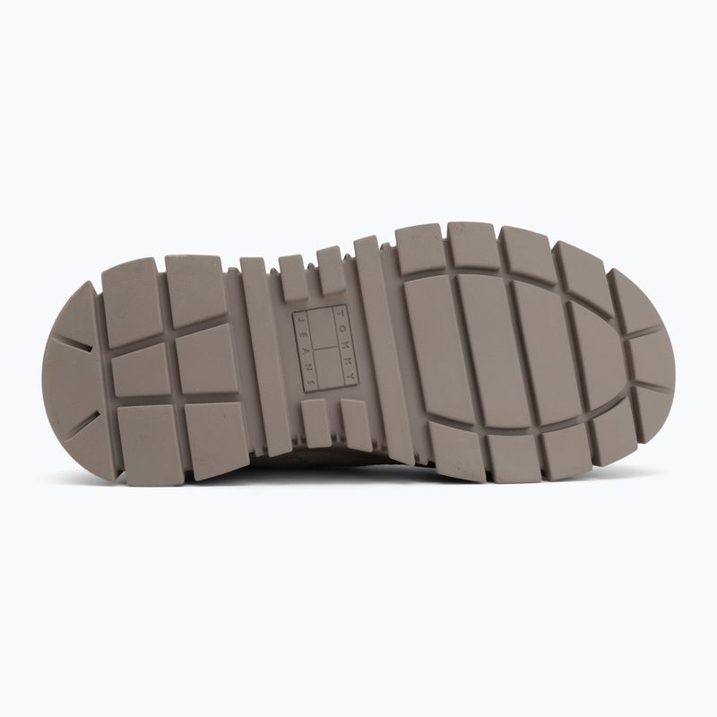 Buty damskie Tommy Hilfiger TJW Platform Sneaker Suede limeston dust 4