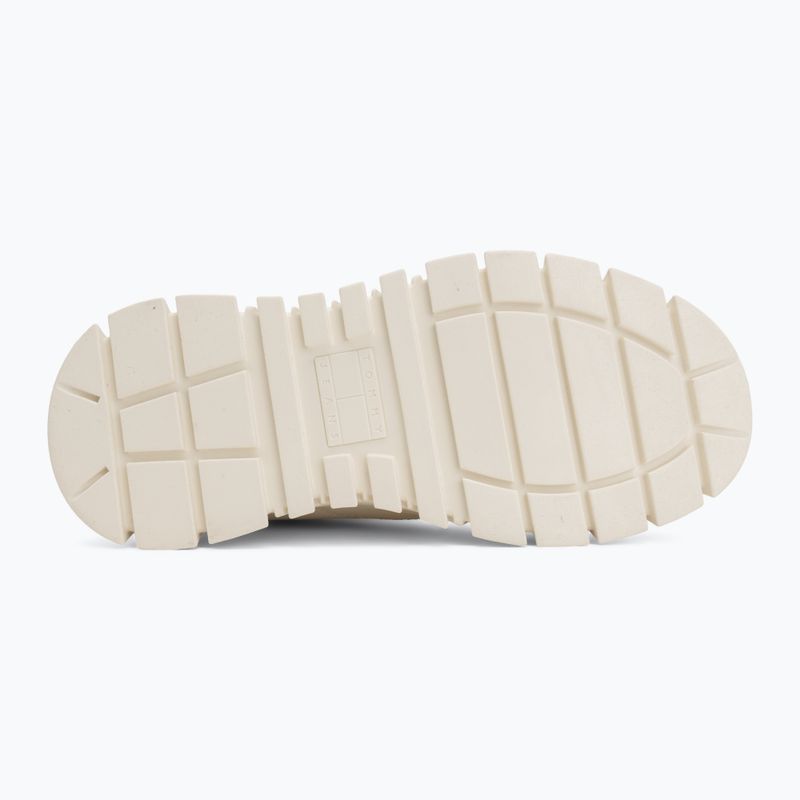 Buty damskie Tommy Jeans Platform Sneaker Leather MC ecru 4