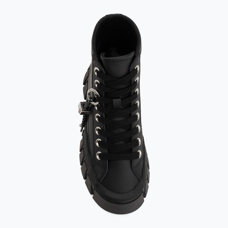Buty damskie Tommy Jeans Platform Sneaker Leather Mc black 5