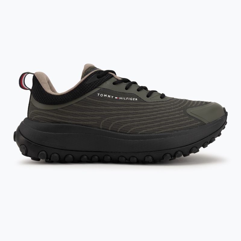 Buty męskie Tommy Hilfiger The Canyon X Knit pewter green 2
