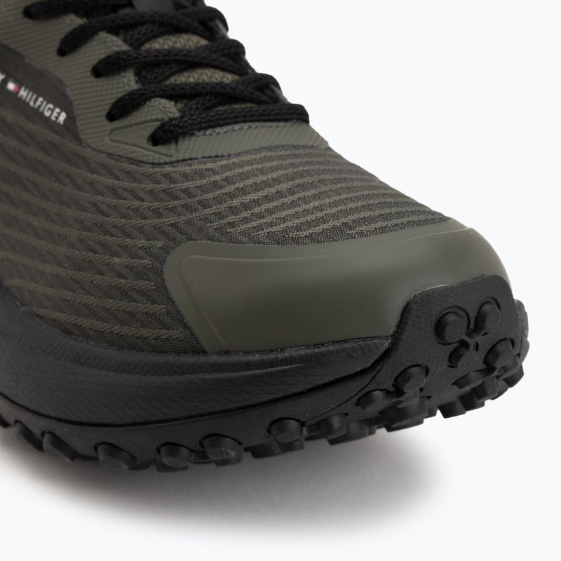 Buty męskie Tommy Hilfiger The Canyon X Knit pewter green 7