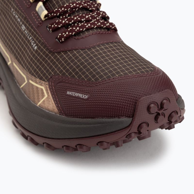 Buty damskie Tommy Hilfiger The Canyon X Waterproof oxblood 7