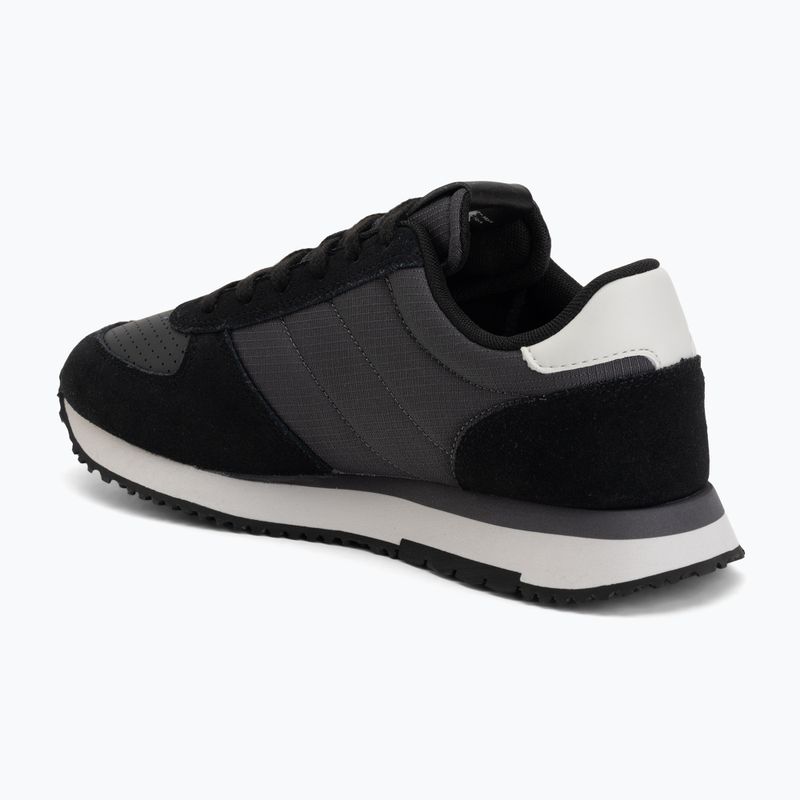 Buty męskie Tommy Jeans Runner Flag Mix washed black/stratus grey 3