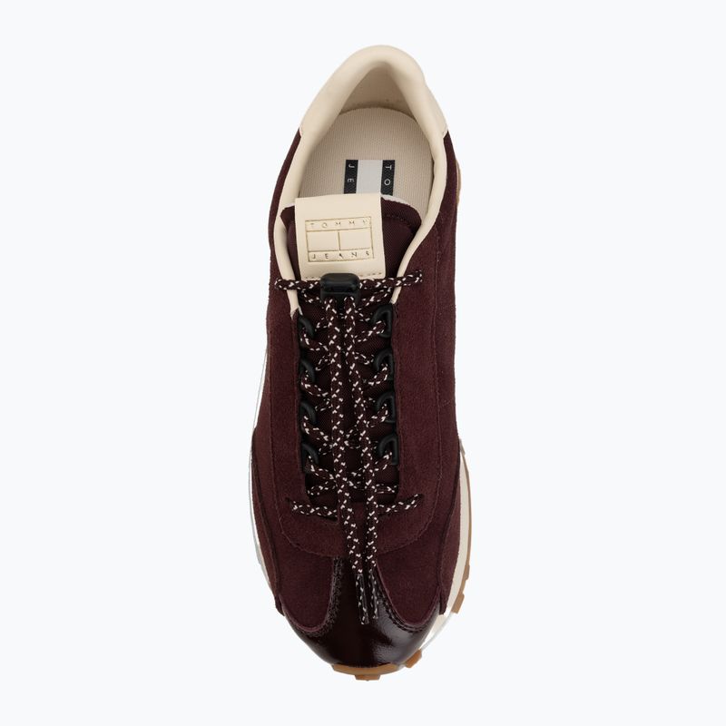 Buty damskie Tommy Jeans Retro Archive Runner brown 5