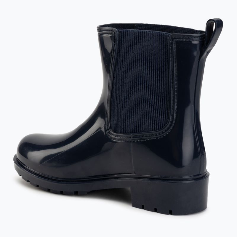 Kalosze damskie Tommy Hilfiger Buckle Glossy Ankle space blue 3