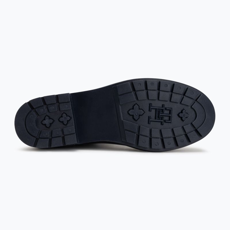 Kalosze damskie Tommy Hilfiger Buckle Glossy Ankle space blue 4