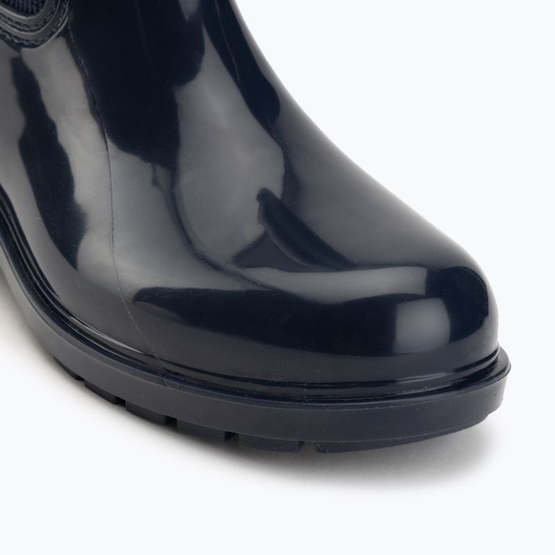 Kalosze damskie Tommy Hilfiger Buckle Glossy Ankle space blue 7