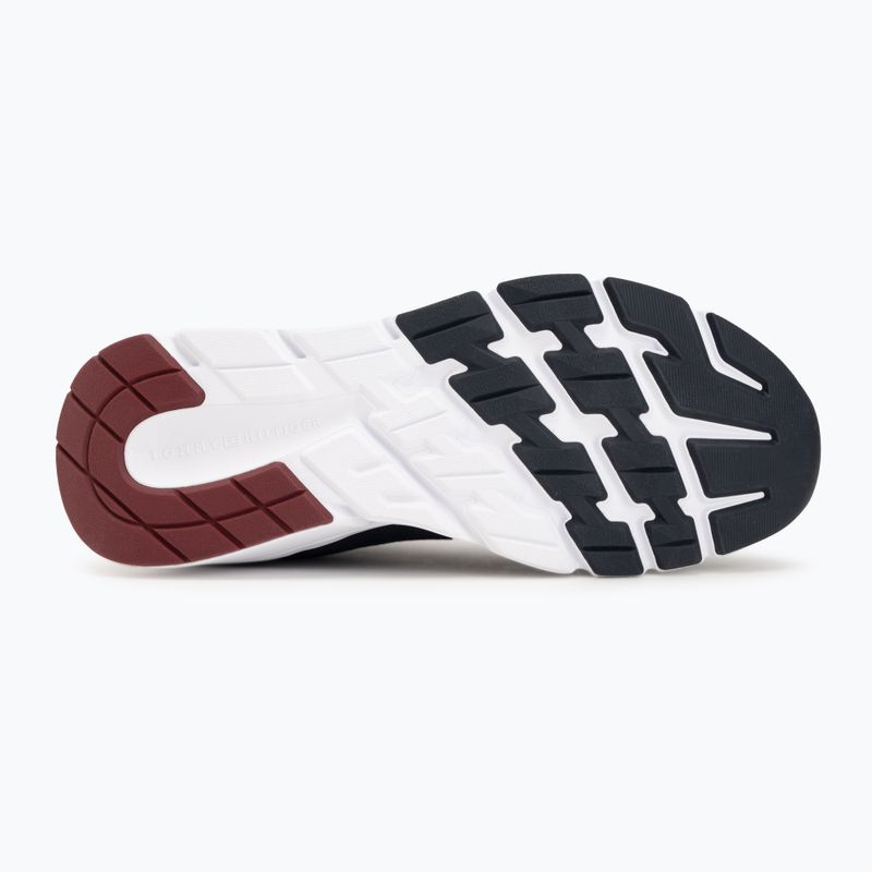 Buty męskie Tommy Hilfiger Light Knitted navy blue 4