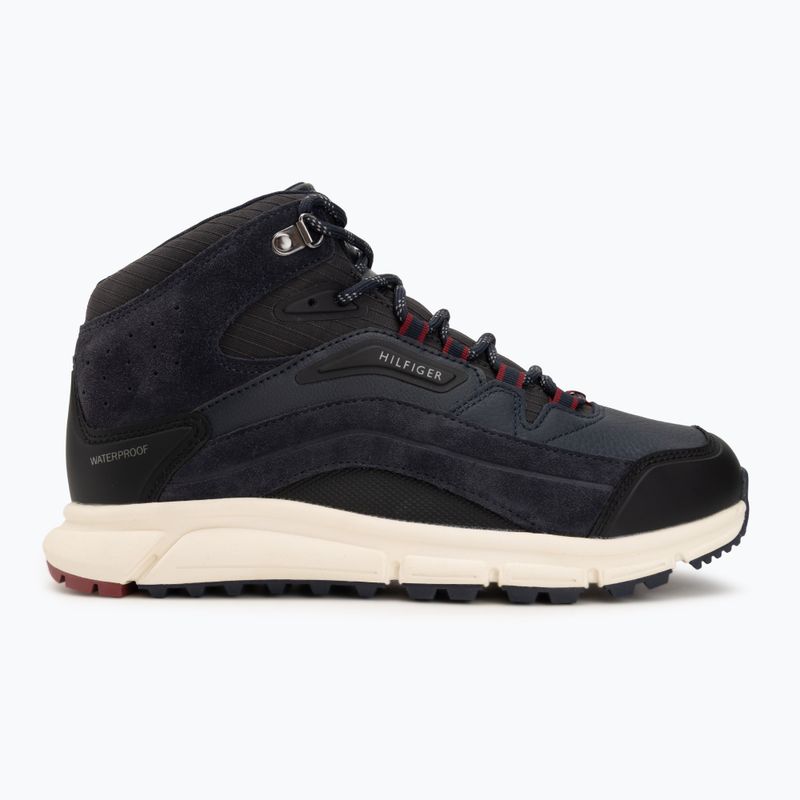 Buty męskie Tommy Hilfiger Mix Chuk Waterproof navy blue 2