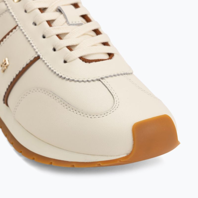 Buty damskie Tommy Hilfiger Th Premium Casual Runner beige allover 06 7