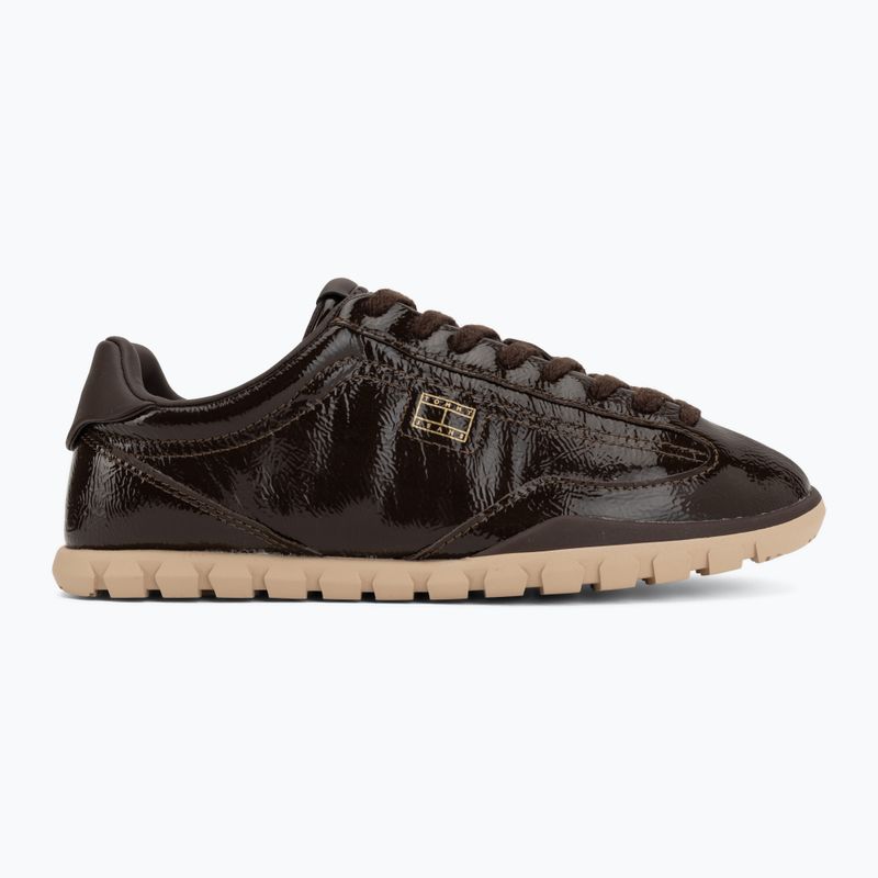 Buty damskie Tommy Hilfiger Tj Low Runner Soft Naplak fondant brown 2