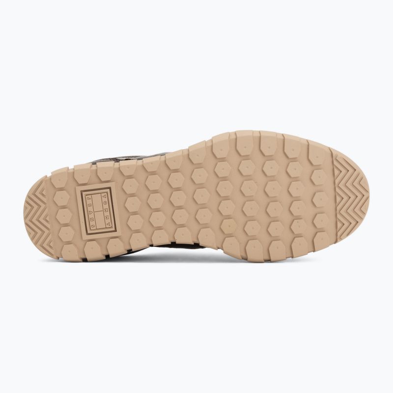 Buty damskie Tommy Hilfiger Tj Low Runner Soft Naplak fondant brown 4